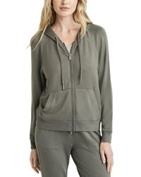 Splendid - Supersoft Zip Hoodie - Lyst