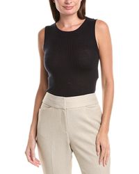 Max Mara - Abbozzi Silk & Wool-Blend Sweater Tank Top - Lyst
