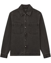 Reiss - Tore Denim Overshirt - Lyst