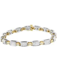 Haus of Brilliance - 14K 3.00 Ct. Tw. Diamond Link Bracelet - Lyst
