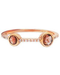 Diana M. Jewels - Fine Jewelry 18k Rose Gold 0.38 Ct. Tw. Diamond Ring - Lyst