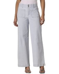 Wit & Wisdom - Powder Emma High Rise Patch Pocket Wide Leg Jean - Lyst