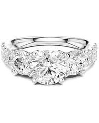 Amairah - 14K 2.50 Ct. Tw. Lab-Grown Diamond 3 Stone Ring - Lyst