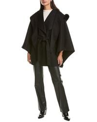 La Fiorentina - Hooded Cape - Lyst