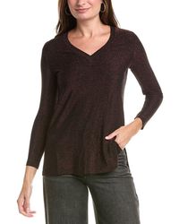 Johnny Was - Petite Demi Metallic V-Neck Tunic - Lyst