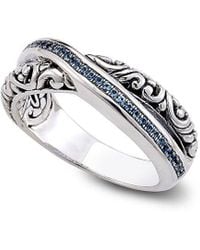 Samuel B. - 0.23 Ct. Tw. Topaz X Ring - Lyst