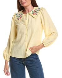 ANNA KAY - Kansas Ruffled Blouse - Lyst