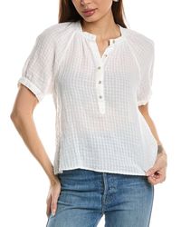 Bella Dahl - Raglan Linen-blend Pullover - Lyst