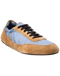 Prada - Collapse Re-Nylon & Suede Sneaker - Lyst