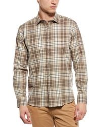 Scott Barber - Heathered Weekend Plaid Shirt - Lyst