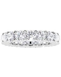Lab Grown Diamonds - 14K 0.50 Ct. Tw. Lab-Grown Diamond Eternity Band Ring - Lyst
