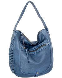 Nino Bossi - Elina Hand-Dyed Vintage Leather Hobo Bag - Lyst