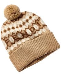 Fendi - Dnu Pack Wool Beanie - Lyst