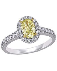 Diamond Select Cuts - 14K Two-Tone 1.62 Ct. Tw. Diamond Ring - Lyst
