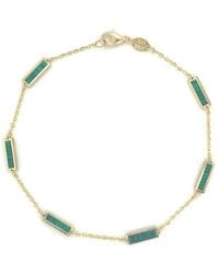 Sabrina Designs - 14k Malachite Station Bar Bracelet - Lyst