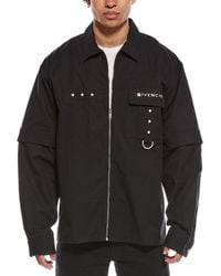 Givenchy - Signature Zip Overshirt - Lyst