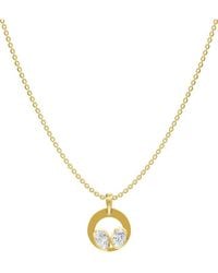 Lab Grown Diamonds - 14K 1.00 Ct. Tw. Lab-Grown Diamond Necklace - Lyst