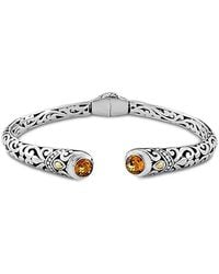 Samuel B. - 18K 1.80 Ct. Tw. Citrine Bracelet - Lyst