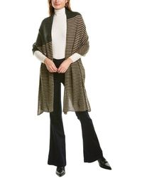 Portolano - Stripes & Lurex Cashmere Wrap - Lyst