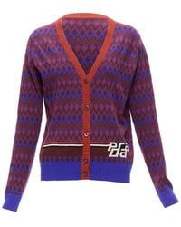 Prada - 2018 Wool Cashmere Cardigan, Size It (Authentic Pre-Loved) - Lyst