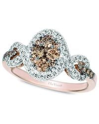 Le Vian - 14K 0.88 Ct. Tw. Diamond Clusters & Composites Ring - Lyst
