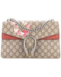 Gucci - Blooms Print Gg Coated Canvas Dionysus Bag Small (Authentic Pre- Loved) - Lyst