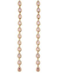 Eye Candy LA - Cz Linear Earring - Lyst