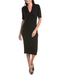 Officine Generale - Officine Generale Maissa Wool Polo Dress - Lyst