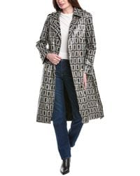 Karl Lagerfeld - Double L Trench Coat - Lyst