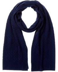 Forte - Cashmere Textured Cashmere Scarf - Lyst