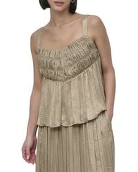 DKNY - Crushed Crease Top - Lyst