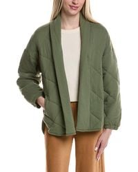 Pj Salvage - Quilted Jersey Jacket - Lyst