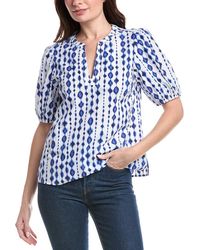 Tommy Bahama - Crystalline Cove Puff Ss Top - Lyst