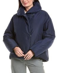 Lafayette 148 New York - Shawl Collar Down Coat - Lyst