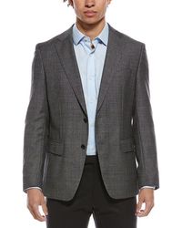 BOSS - Hutson Wool Blazer - Lyst