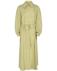 Givenchy - Leather Trench Coat - Lyst