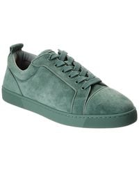 Christian Louboutin - Fun Louis Junior Suede Sneaker - Lyst