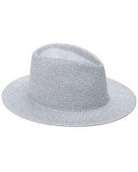 Eugenia Kim - Blaine Metallic Straw Hat - Lyst