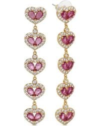 Eye Candy LA - Cz Drop Earring - Lyst