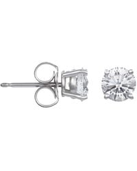 Diana M. Jewels . Fine Jewellery 14k 0.75 Ct. Tw. Diamond Earrings - Metallic