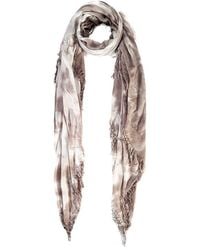 Blue Pacific - Cloud-Dye Tie Dye Cashmere-Blend Scarf - Lyst