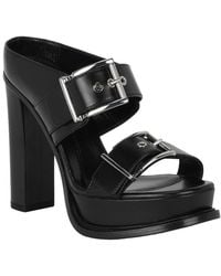 McQueen - Boxcar Leather Sandal - Lyst