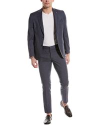 Ted Baker - 2pc Wool Flat Front Suit - Lyst