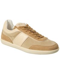 Tod's - Suede & Leather Sneaker - Lyst