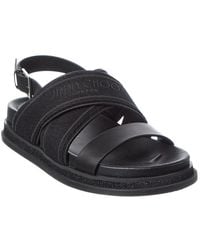 Jimmy Choo - Joa Canvas & Leather Sandal - Lyst
