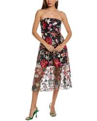 Sam Edelman - Hibiscus Floral A-line Dress - Lyst