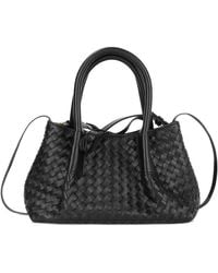 Tiffany & Fred Paris - Hand-Woven Leather Tote - Lyst