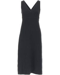 Prada - 1998 Wool Minimal Sheath Dress, Size It (Authentic Pre-Loved) - Lyst