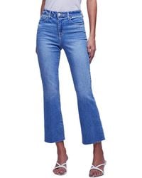L'Agence - Kendra High-Rise Crop Flare Jean - Lyst