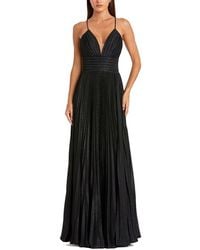 Mac Duggal - Metallic Illusion Evening Dress - Lyst